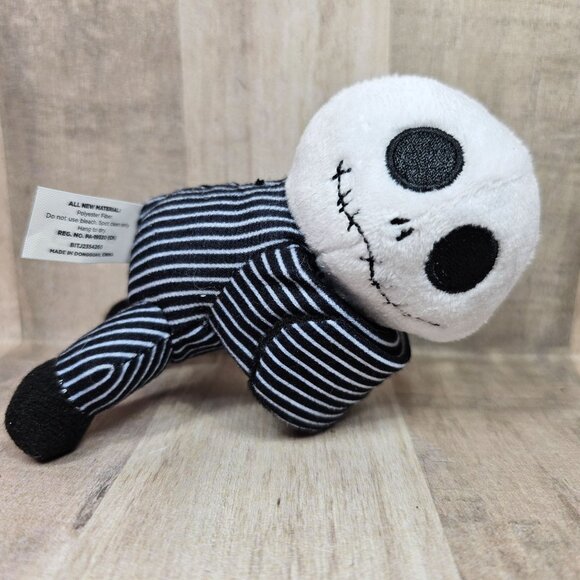 Creepy Cuff Nightmare Before Christmas Jack Skellington Plush Bullsitoy - Picture 1 of 6
